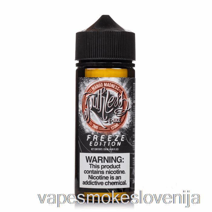 Vape Slovenija Mango Madness - Freeze Edition - Ruthless Vapor - 120ml 0mg